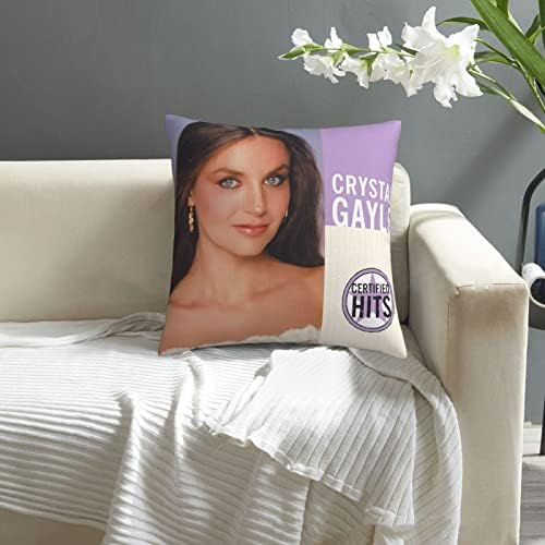 AMIOUDR Throw Pillow Covers 18x18 Inches Square Pillowcase with Hidden Zipper