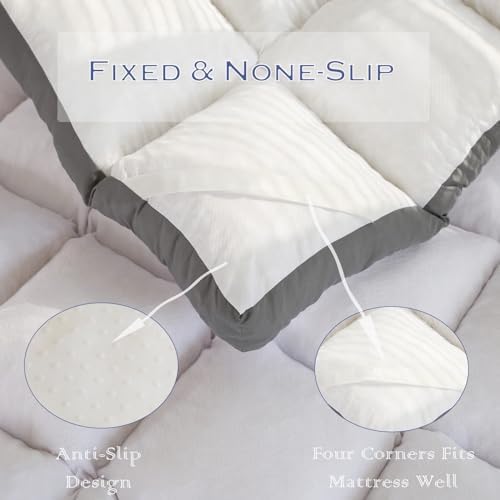 Memory Foam Mattress Toppers - Soft Warm Comfortable to Elevate Your Sleep