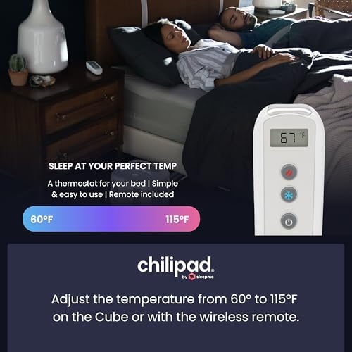 Sleepme Chilipad Cube Bed Cooling System - Dual Zone Mattress Topper