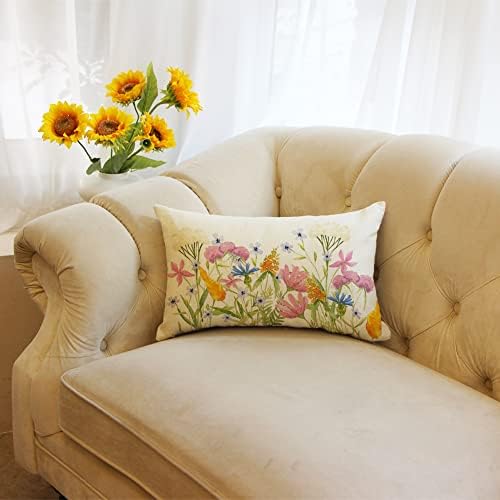 OgiseleStyle Nature-Inspired Summer Cushion Cover Set