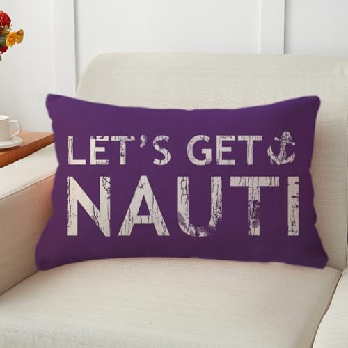 ULOVE LOVE YOURSELF Costal Beach Throw Pillow Cover