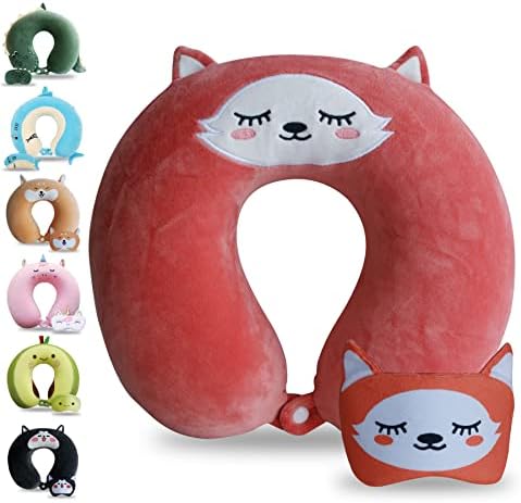 Sexysamba Cartoon Headrest Pillow for Kids Travel