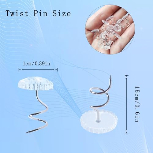 100 Piece Bed Skirt Upholstery Pins