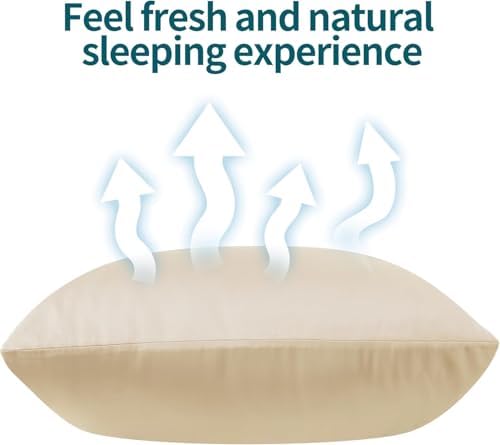Zaizaihome Bamboo Pillow Protectors For Toddlers 2 Pcs Soft Cool