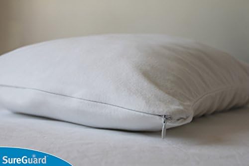 SureGuard Travel Pillow Protector - Waterproof Hypoallergenic