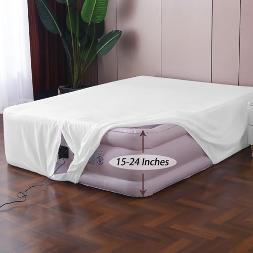 Antranfour Twin Fitted Sheet for Air Mattress