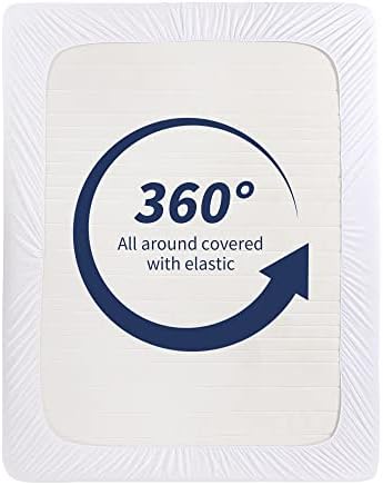 HOMBYS Air Mattress Pad Queen Size Soft Breathable Noiseless Sleep Solution