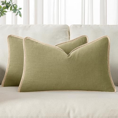 Sage Green Decorative Throw Pillow Covers