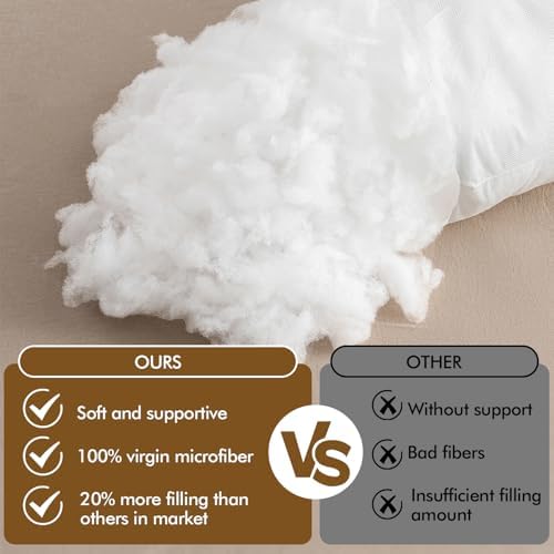 Memory Pillow for Sofa Bed with Microfiber Durable and Soft