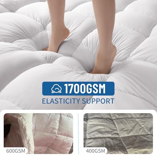 Cooling Memory Foam Toppers for King Mattress