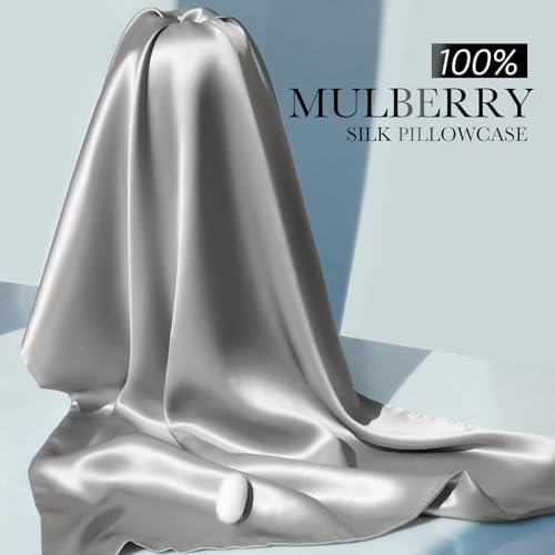 100 Mulberry Silk Pillowcase for Hair and Skin