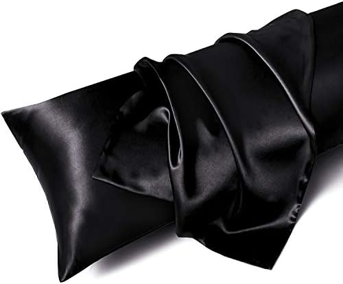 Soothing SATIN Body Pillow Cover for Enhancing Hair and Skin