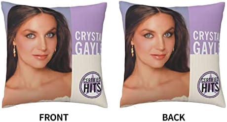 AMIOUDR Throw Pillow Covers 18x18 Inches Square Pillowcase with Hidden Zipper