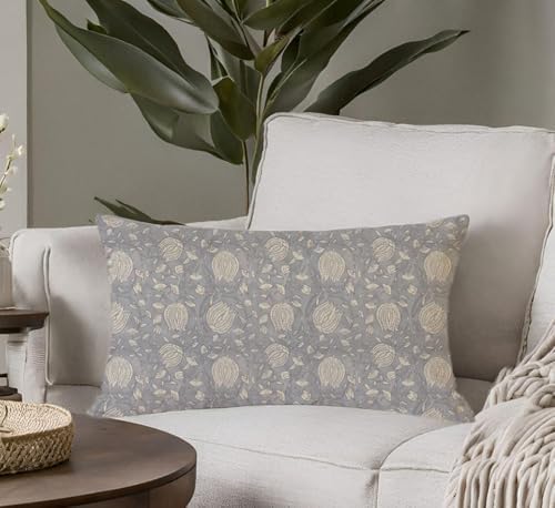 Cozy Floral Throw Pillow Cover for Home Garden