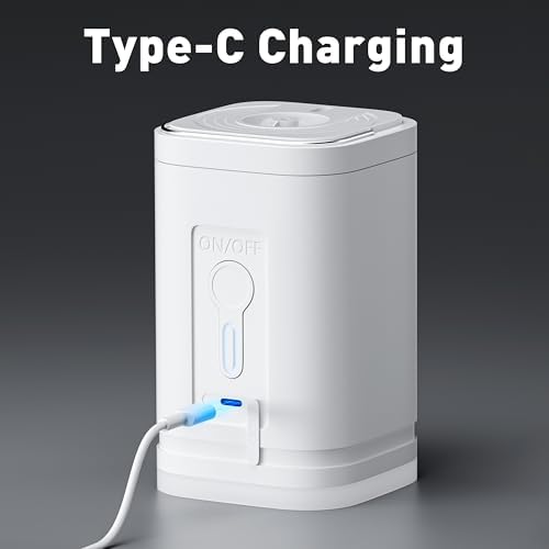 Mini Rechargeable Air Pump with LED Light for Outdoors