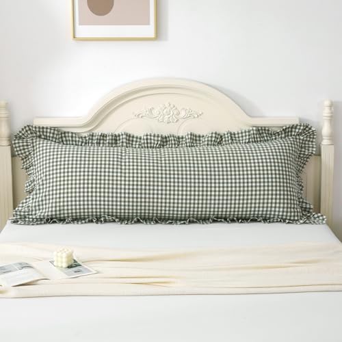 Cozy Rainbow Washed Cotton Pillow Sham 20x54-Inch