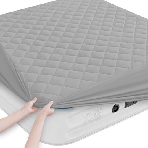 Soft Breathable Noiseless Queen Mattress Pad