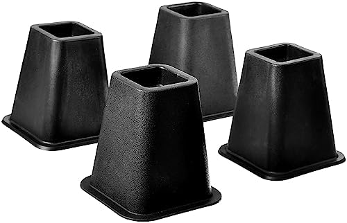 HOME IT 5-6 Inch Heavy Duty Bed Risers 4-Pack