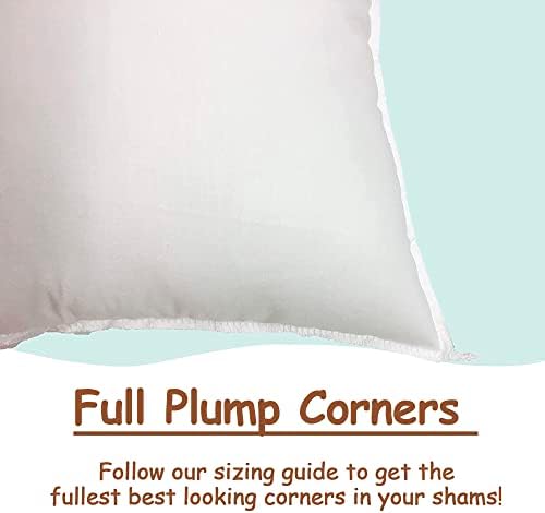 Pillowflex Synthetic Down Pillow Insert - Ultra Soft 12x40