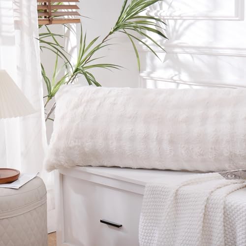 Cozy Faux Fur Body Pillow Cover
