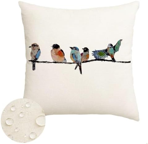 Weatherproof Outdoor Pillow Cover for Couches and Patios