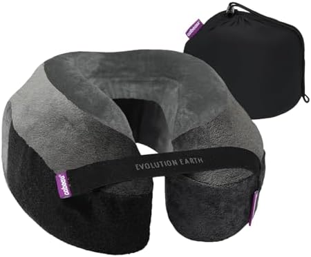 CabeauEVOLUTION EARTH DELUXE 360 HEADNECKCHEST SUPPORT PILLOW - WASHABLE COMPACT ECO FRIENDLY TRIP PILLOW