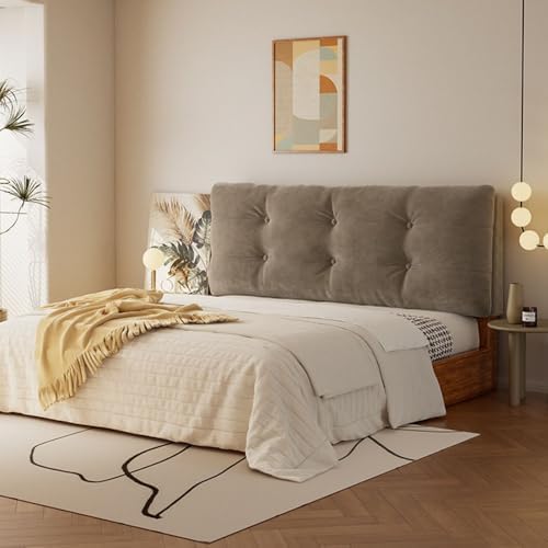 Luxury Headboard Pillow for Queen Beds with Removable Cover