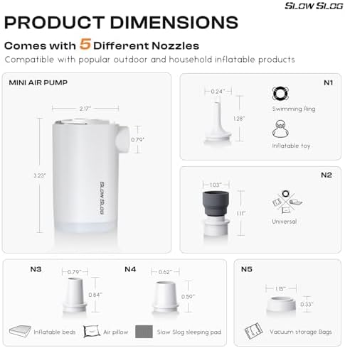 Portable Air Pump for Camping