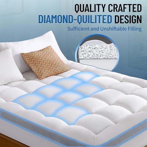 Cooling Memory Foam Toppers for King Mattress