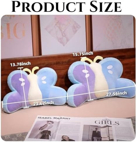 UNWAAT Butterfly Reading Pillow