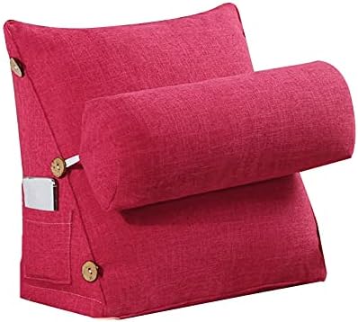 Premium Triangular Car Lumbar Pillow for Back Support Reading