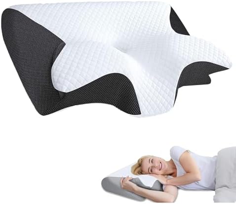 Dreamers Relief Pillow Black