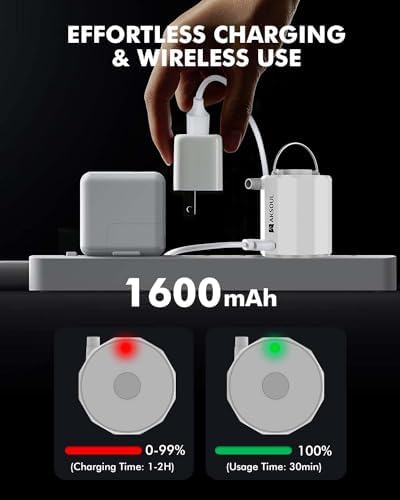 AKSOUL Portable Electric Air Pump for Inflatables