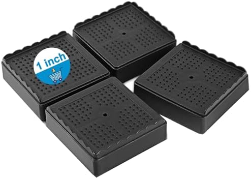 Adjustable 1-4 inch bed risers sturdy and versatile