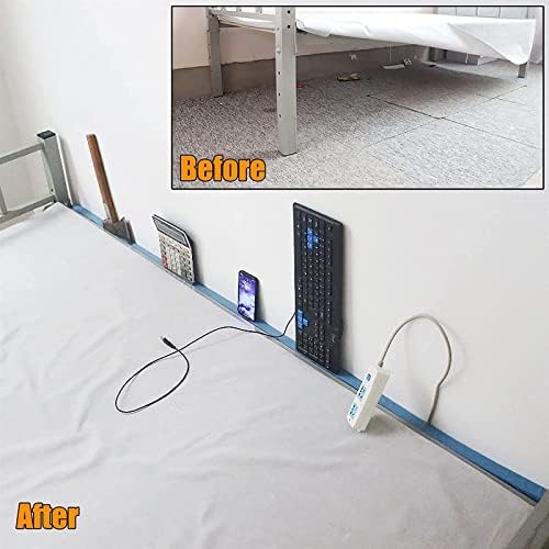 RCIDOS Bed Gap Filler Self-Adhesive Wall Bedside Gap Stopper Prevents Falling