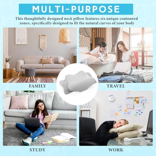 Hahafelt Cooling Cervical Pillowcase Perfect Support for Neck
