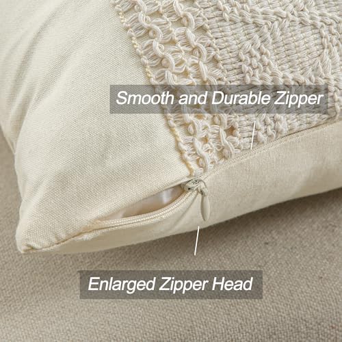 Elegant Lumbar Pillow Cover 12x20 Inch for Losing Bulges 1 Piece