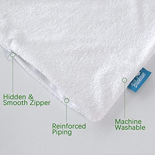 Bamboo Viscose Pillow Protector Waterproof Noiseless
