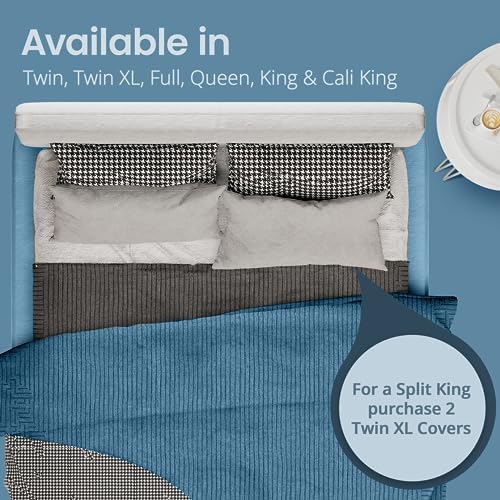 SafeRest Waterproof Queen Mattress Protector with Stretchable Pockets