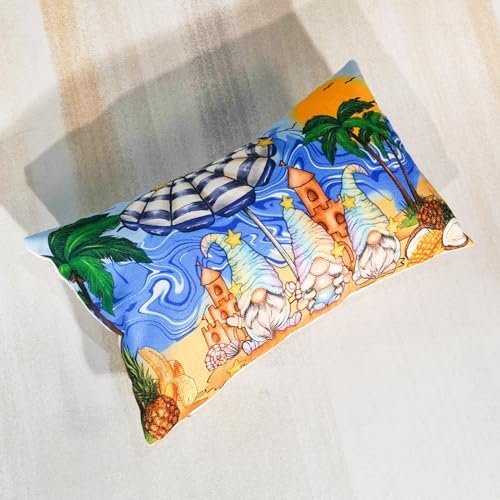 Relaxation in Style tropical Summer Lumbar Pillow Cover 12x20 inches