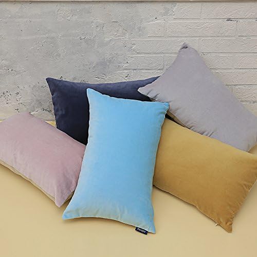 Classic Cotton Velvet Decorative Lumbar Pillow Covers