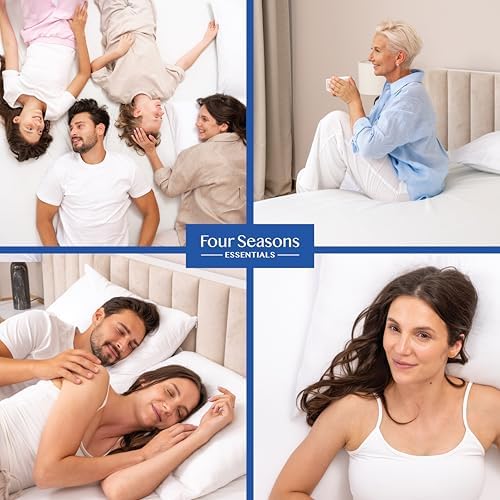 Travel Size Pillow Protectors - Soft Waterproof Hypoallergenic