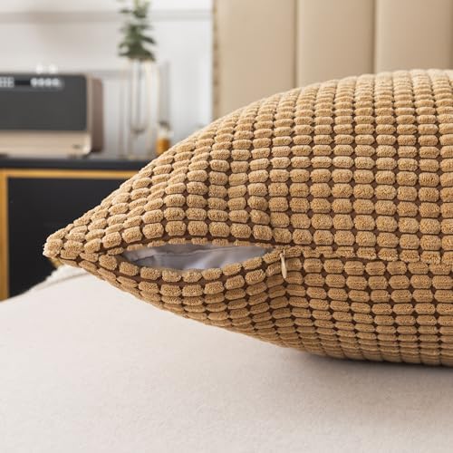 KAIANG Vibrant Cozy 20 x 54 Inch Pillow Covers for Sofa Bedroom