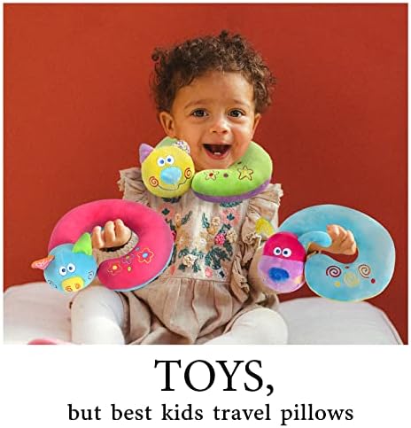 Kids Neck Pillow for Comfort - Travel Essentials for Toddlers
