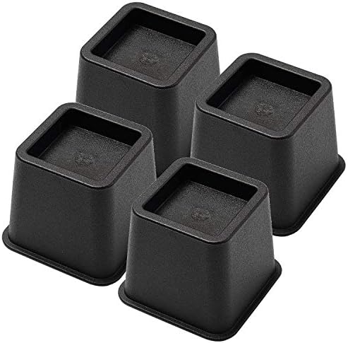 Ihomepark Bed Risers 3-Inch Set of 4