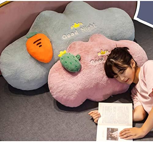 RUYII Stuffed Cloud Bed Pillow Pink - 120x55cm