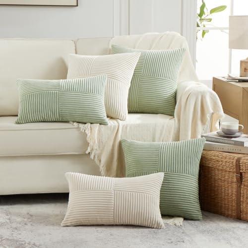 Fancy Homi Sage Green 12x20 Pillow Case