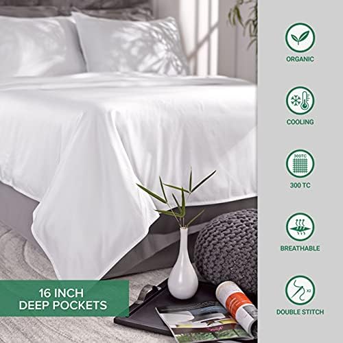 Pure Bamboo Cooling Luxury Bed Sheet Set