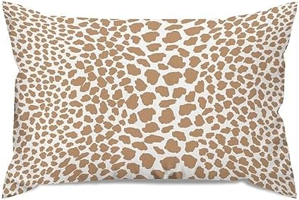 12x18 Animal Skin Leopard Print Pillow Cover with Zipper