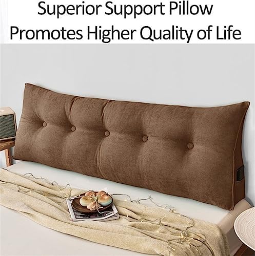 EORNOW Triangular Headboard Pillow for Reading Bed Rest